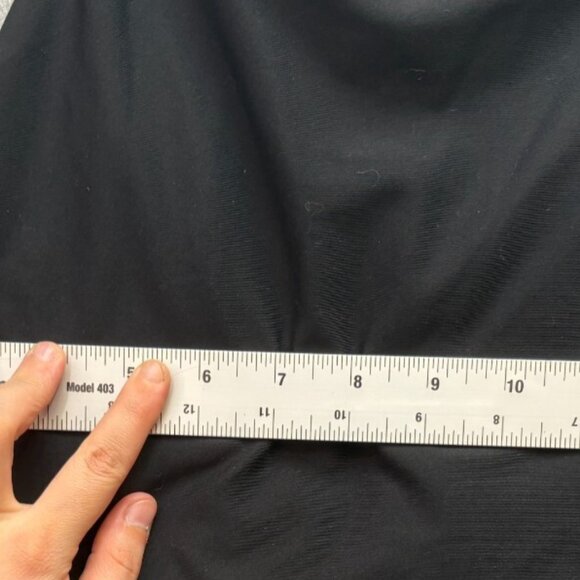 Old navy active power soft crop top built in bra solid black super stretch - Picture 5 of 5